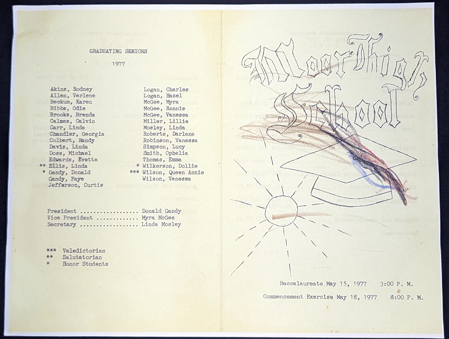 click to see item Graduating Seniors '77