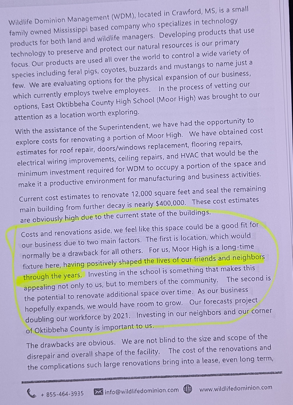 Wildlife Dominion Real Estate Appraisal