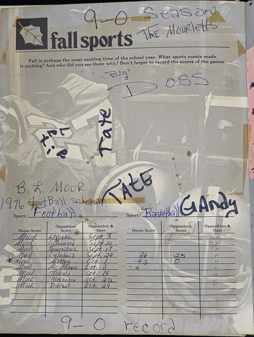 click to see item 77 Football Schedule